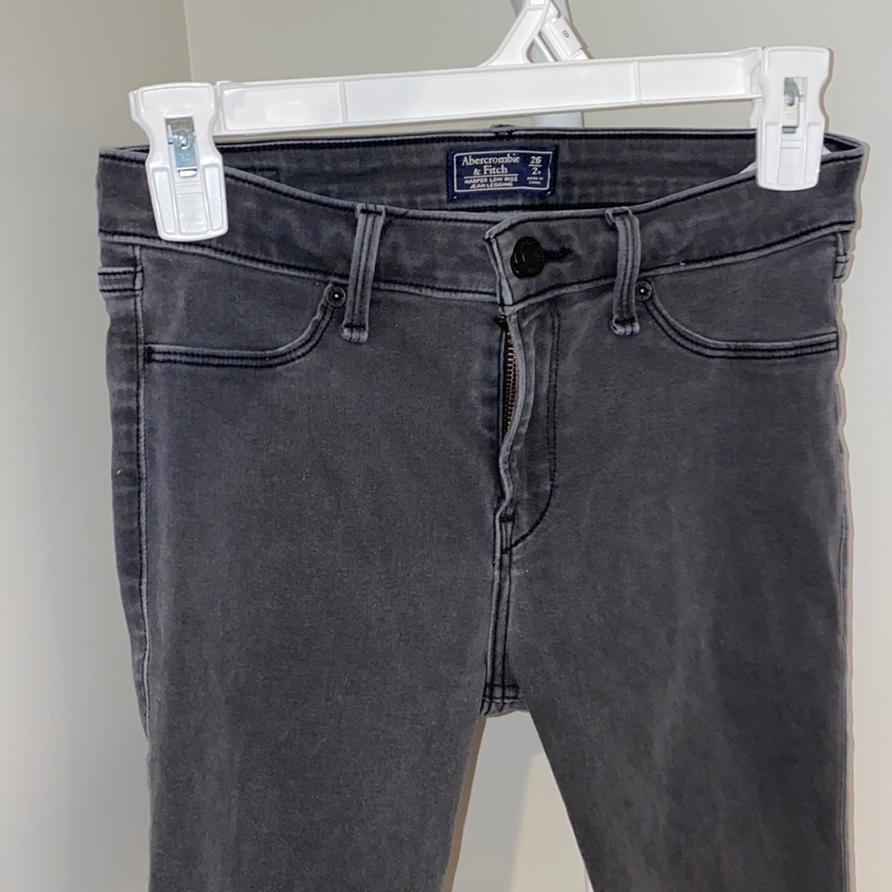 Abercrombie and Fitch black jeans size 26